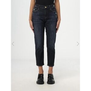 Frame Le Garcon Crop Denim Jeans Dark Wash Jeans Straight Leg Women's‎ Size 30